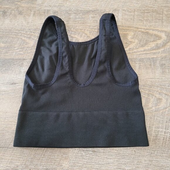 VICTORIA SPORT | Longline Seamless Ribbed Sports Bra | Sz. S - Picture 3 of 4